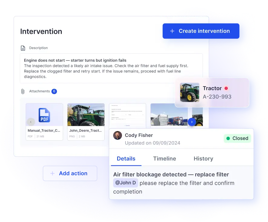 Preventive Maintenance & Alerts - item