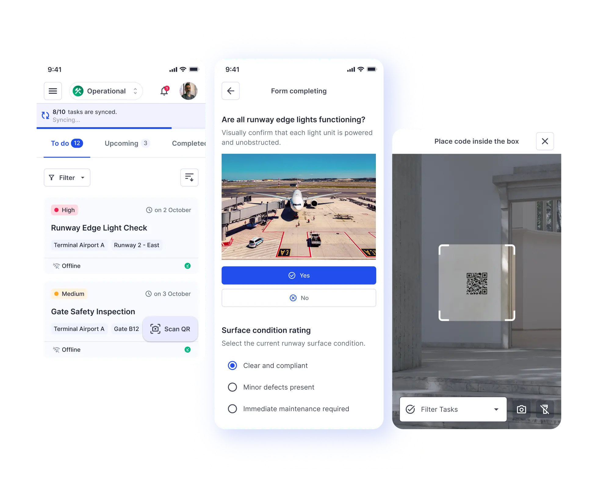 Mobile-First Experience for On-Site Operators